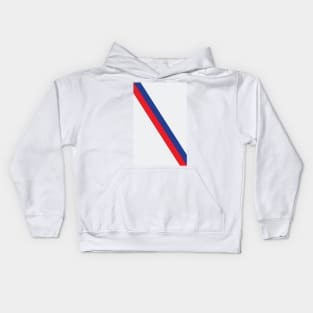 Glasgow Rangers Blue and Red Sash Away Kids Hoodie